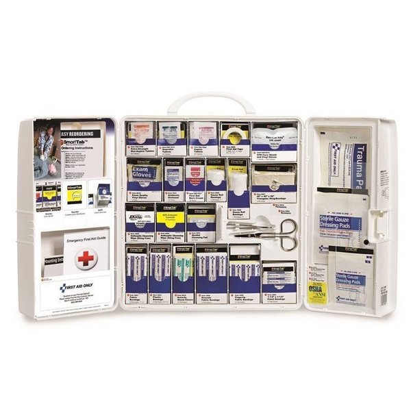 First Aid Only Kit First Aid Cabinet W/Meds 1000-FAE-0103